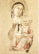 GADDI, Agnolo Madonna with Child (fragment) dfg oil on canvas